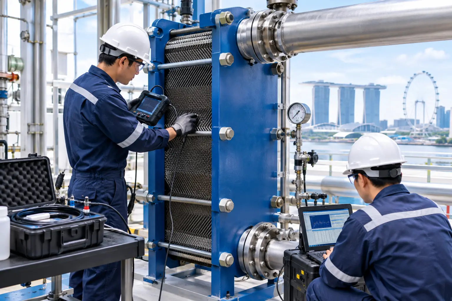 Plate Heat Exchanger Inspection and Testing Services