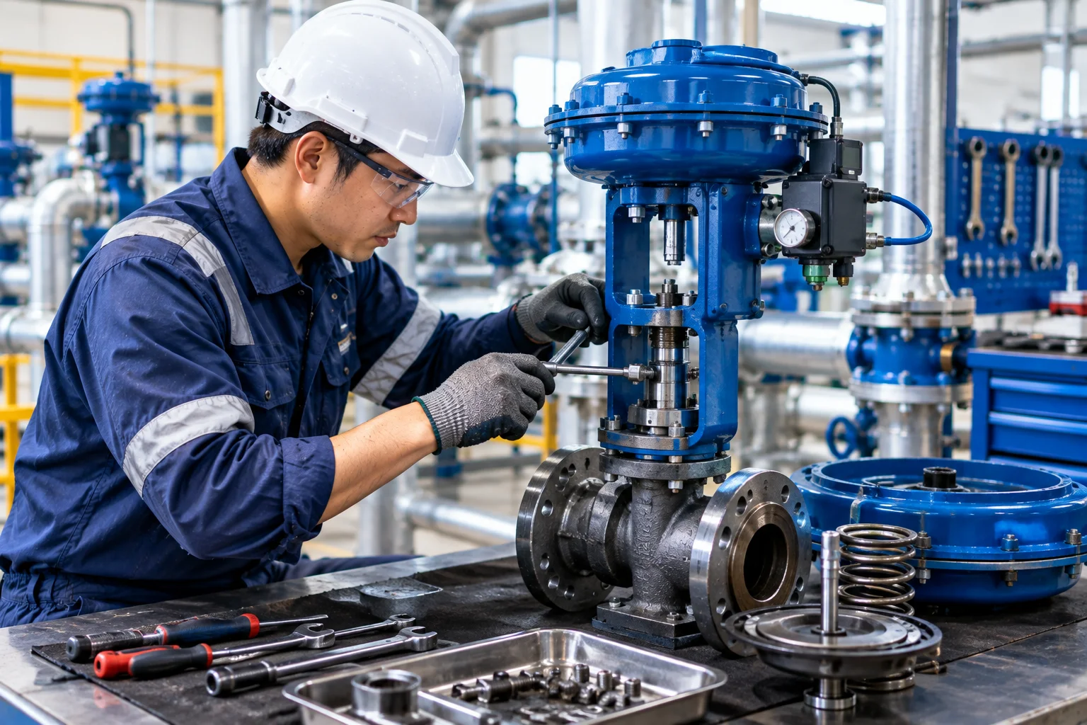 Valve Overhauling and Servicing Services